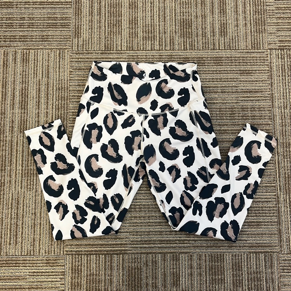 Leopard Legging for Workout with pockets